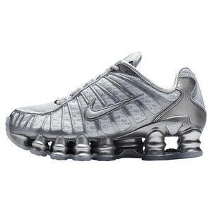 Size 9 Nike Shox TL Pure Platinum Chrome Metallic Silver Womens AR3566-003